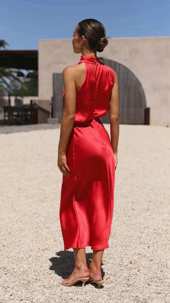 Glimmende Maxi Jurk Dames - Mara