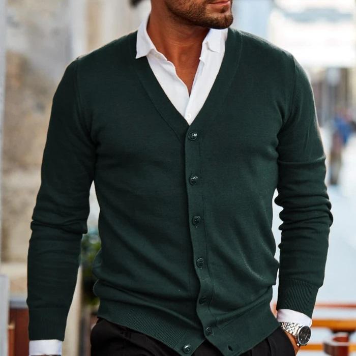 Casual Heren Cardigan - HUGO
