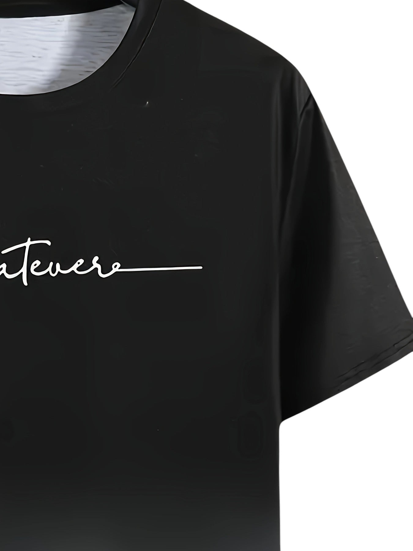Casual Heren Shirt Met Ronde Hals
