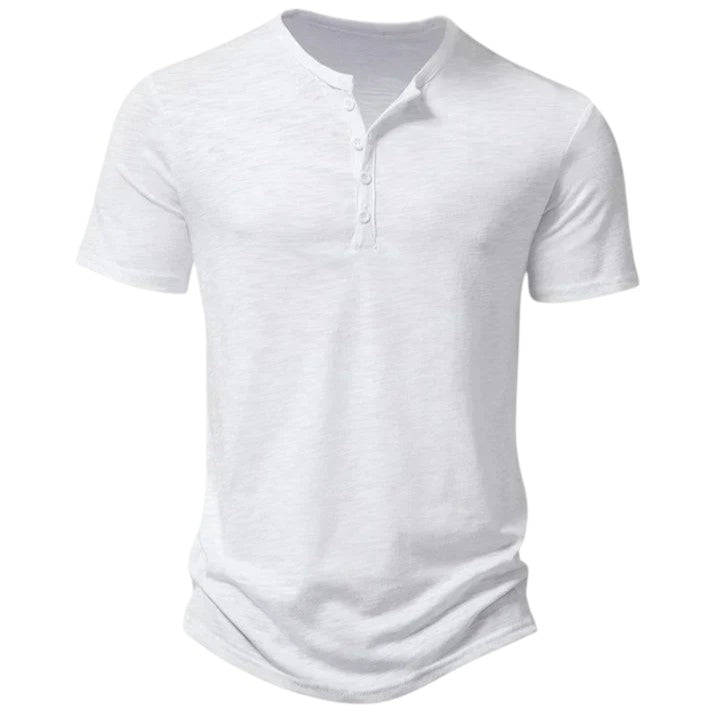 Heren Basic Shirt Effen Kleuren