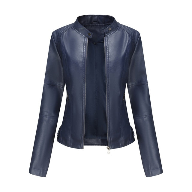 Fenna - Leren Dames Jasje