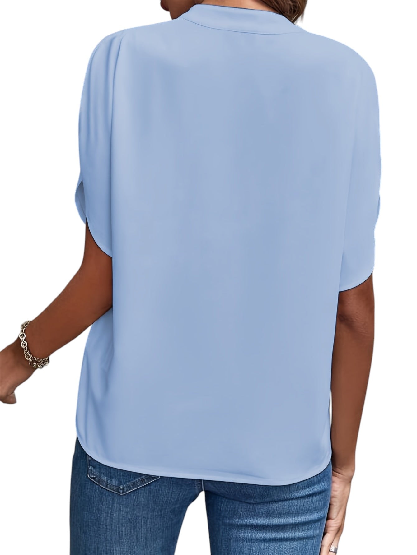 Adele - Elegante Dames V-hals Blouse
