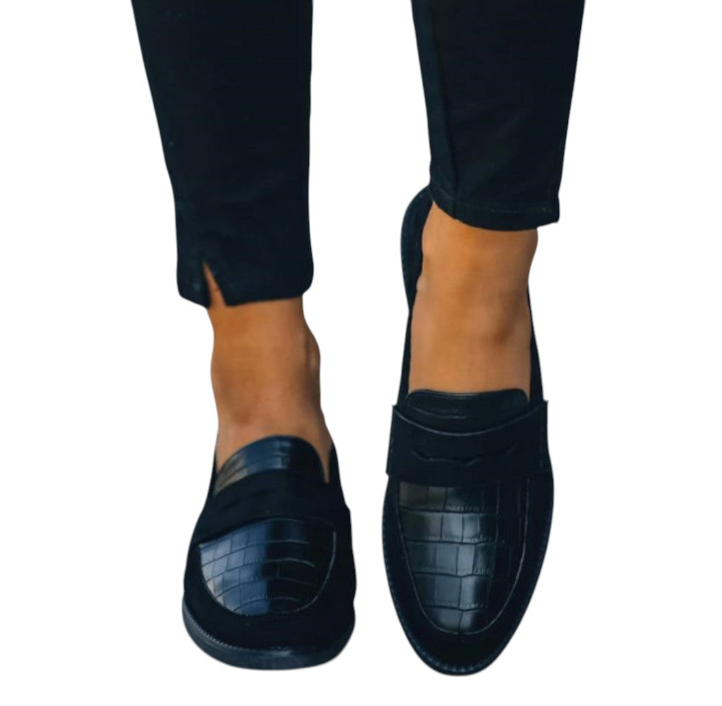 Stijlvolle Dames Loafers van Leer