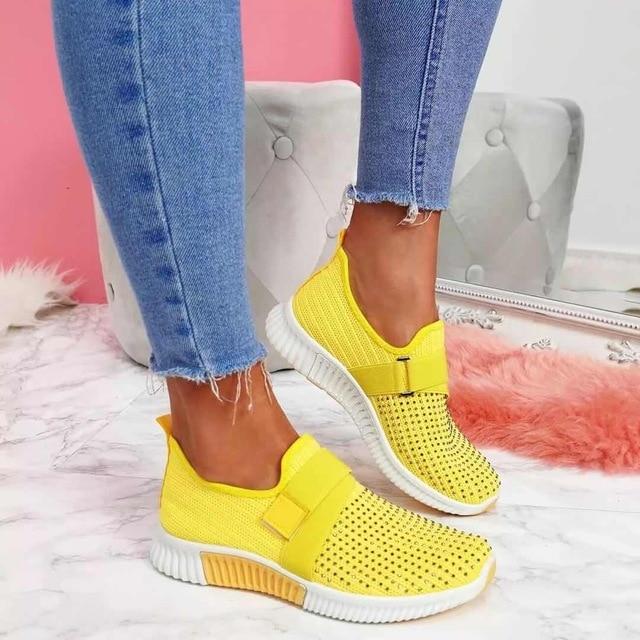 comfortabele luchtige dames schoenen