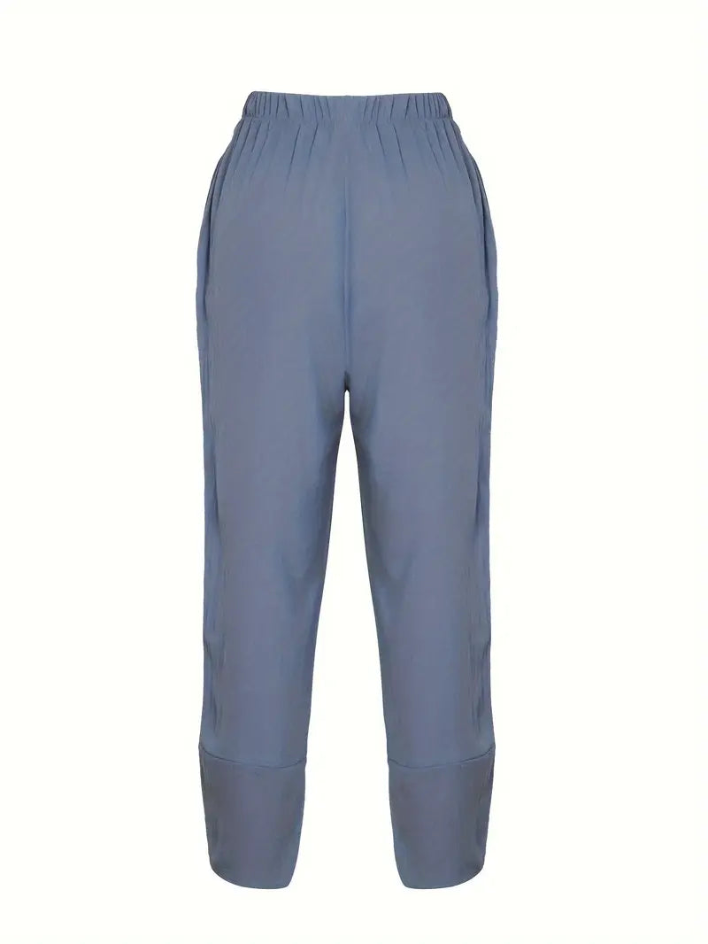 Elastische Wijde Zomer Broek voor dames