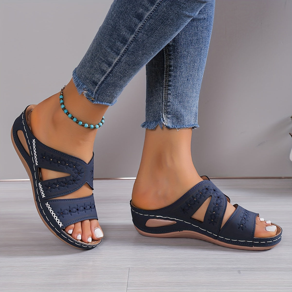Comfortabele Sandalen Met Hak