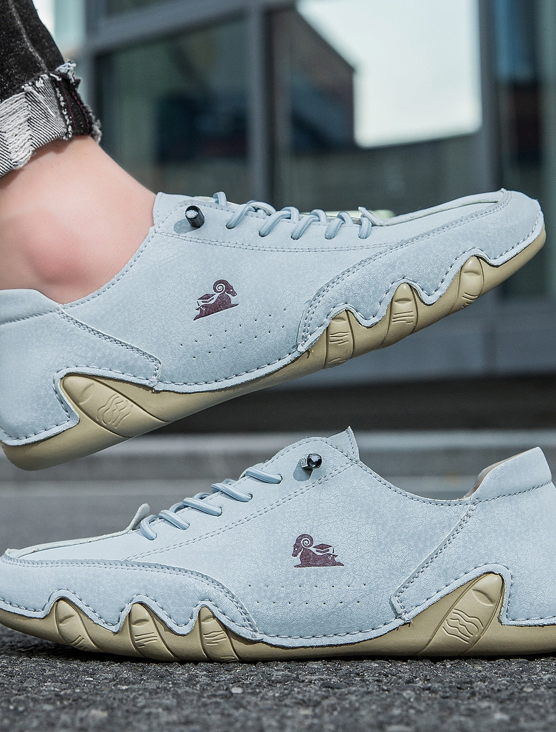 Comfortabele Lichtgewicht Heren Sneakers
