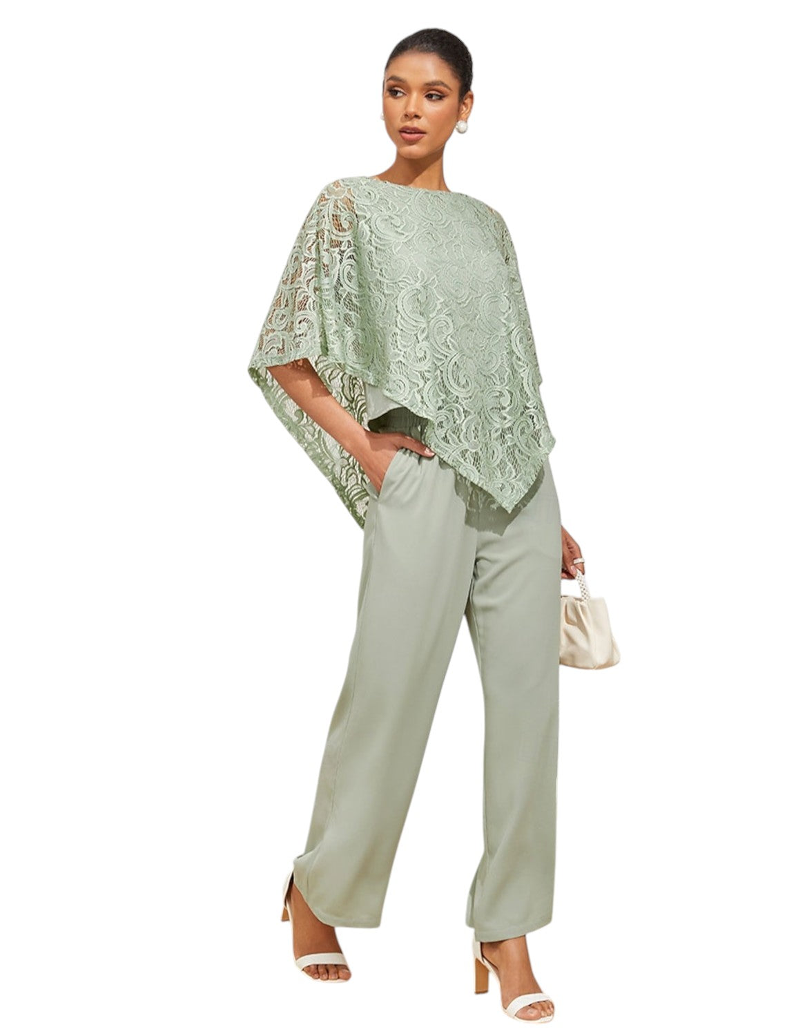 Chique 2-Delige Set Elegante Top & Pantalon