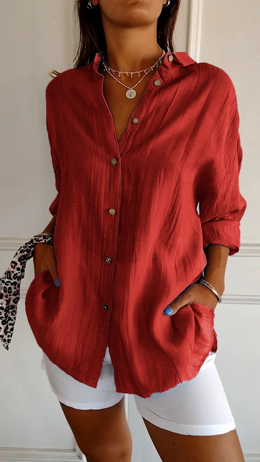Mia - Elegante En Lichtgewicht Dames Blouse