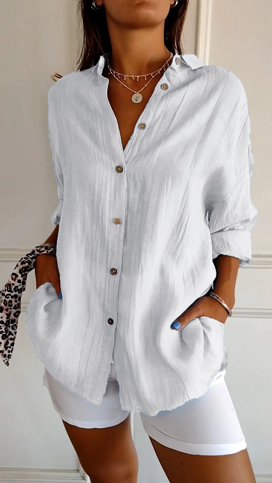 Mia - Elegante En Lichtgewicht Dames Blouse