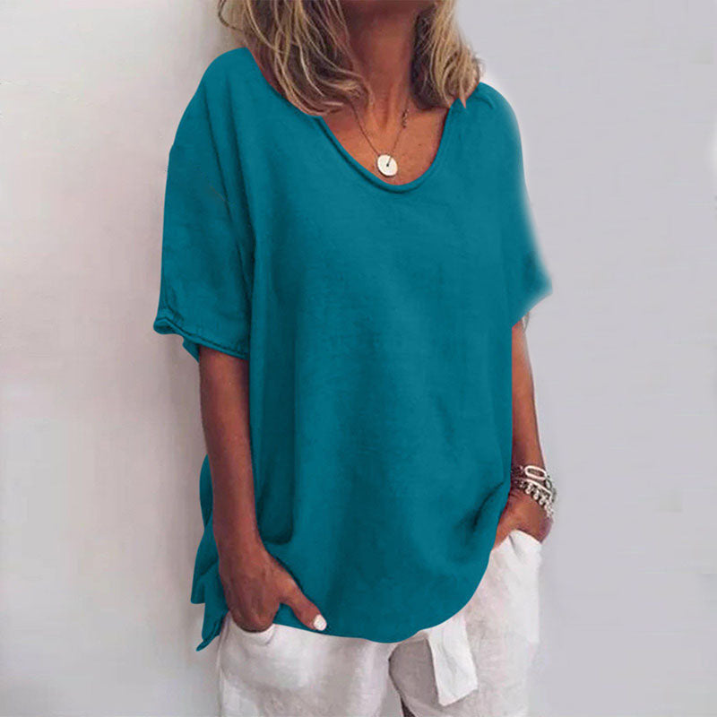 Comfortabele Losse Blouse Dames