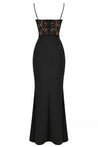 elegante korset maxi-jurk